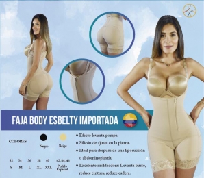 Faja body esbelty importada - Fajas Colombianas Daale - Puebla