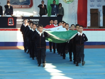 Día de la bandera - Instituto México de Puebla - IMEX - Puebla