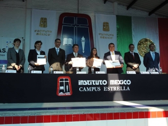 Firma de Convenio - Instituto México de Puebla - IMEX - Puebla