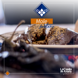 El verdadero Mole Poblano - Restaurante La Casita de Antaño - Puebla
