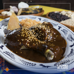 Mole Poblano - Restaurante La Casita de Antaño - Puebla