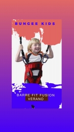 Bungee para niños 
#cursodeverano  - Barre Fit & Fusion Studio - Puebla