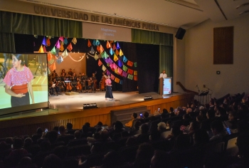 Zentzontle, equipo representativo cultural de la Universidad de las Américas Puebla, presentó 