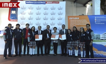 Firma convenio IMEX / Universidad Interamericana  - Instituto México de Puebla - IMEX - Puebla