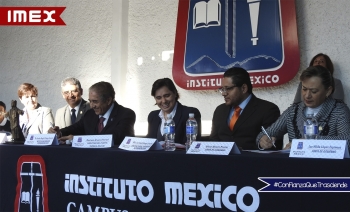Firma convenio IMEX / Universidad Interamericana  - Instituto México de Puebla - IMEX - Puebla