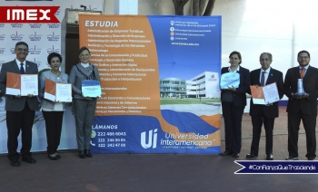 Firma convenio IMEX / Universidad Interamericana  - Instituto México de Puebla - IMEX - Puebla