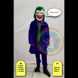 Joker - La Fabrica del Disfraz - La Fábrica del Disfraz - Puebla