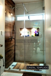 Canceles de baño. - Cristal Templado de Puebla - Puebla