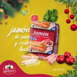 Jamón de pavo y de cerdo - La Pastora - Cremería y Salchichonería - Puebla