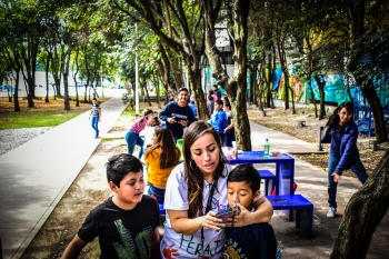 El pasado sábado estudiantes que participan en el programa PERAJ, de la coordinación de Témari, comp...
