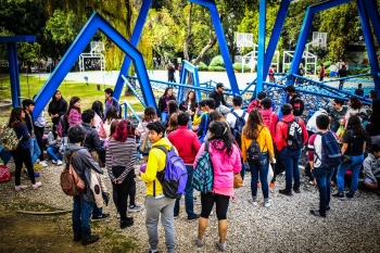 En donde además reflexionaron acerca del medio ambiente y el reciclaje, así como del cuidado de área...