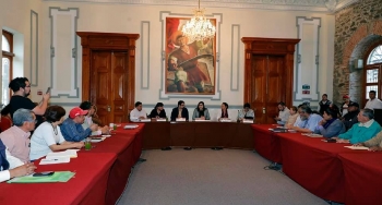 La pequeña reunión del Ayuntamiento de Puebla en compañía de líderes de colonias - H. Ayuntamiento d...