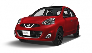 El estilo vanguardista de Nissan MARCH se proyecta a través de diversos elementos en cabina: detalle...