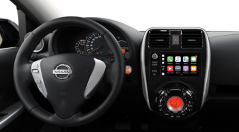 Sincroniza tu celular, activa el sistema de navegación y emprende tu camino. Nissan MARCH comparte s...