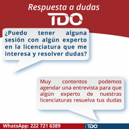 Agendar sesiones - Universidad Tec de Oriente - Puebla
