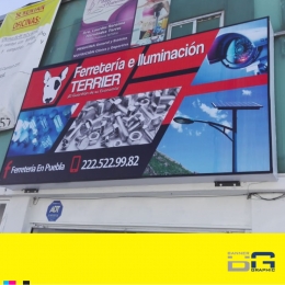 Anuncio caja de luz - Banner Graphic - Publicidad Impresa - Puebla