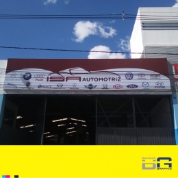 Lona impresa con bastidor - Banner Graphic - Publicidad Impresa - Puebla