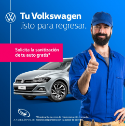 Solicita la sanitización de tu auto gratis* - Agencia de Autos Volkswagen Óptima Angelópolis - Puebl...