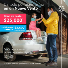 Bono de hasta $25,000.00* - Agencia de Autos Volkswagen Óptima Angelópolis - Puebla