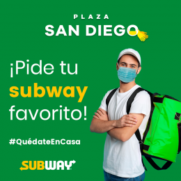 Que no te agarre la hora de comida, pídelo y lo llevamos - Plaza San Diego Cholula - Puebla