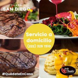 Los mejores cortes de carne, solo en jardín el asador. - Plaza San Diego Cholula - Puebla