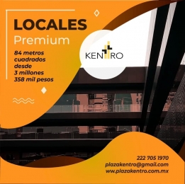 Tenemos una excelente ubicación para crear tu próximo negocio  - Plaza Comercial Kentro - Puebla
