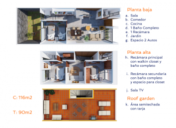 Conoce sus espacios a detalle - Constructora Brecasa - Puebla