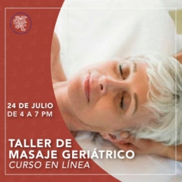 Taller de masaje Geriátrico - Colegio Mexicano de Masaje Puebla Agua Azul - Puebla