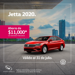 Jetta 2020 - Agencia de Autos Volkswagen Óptima Angelópolis - Puebla