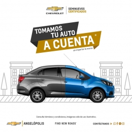 Tomamos tu auto a cuenta en seminuevos. - Chevrolet  Angelópolis - Puebla