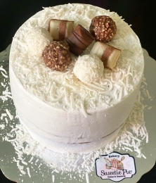 Pastel de Raffaello. - Sweetie Pie Bakery - Puebla