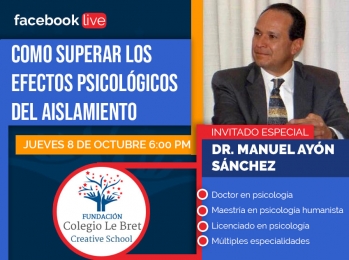 Cómo superar los efectos psicológicos del aislamiento, por el Doctor Manuel Ayón Sánchez - Colegio L...