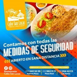 Restaurante Cabo San Lucas - Puebla