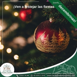 ¡Felices fiestas!

Contáctanos en: https://www.todopuebla.com/directorio/lacasonadedonporfirio - H...