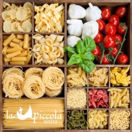 Como comentábamos, contamos con una variedad infinita de tipos de pasta, desde el famoso Spaguetti, ...