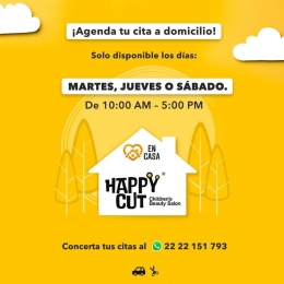 Estética Infantil Happy Cut - Cortes para Niños - Puebla