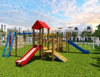 Por supuesto, contamos con un área de juegos ideal para los más pequeños de la familia. - Constructo...