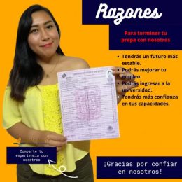 Bachillerato en 8 meses - Loyola Marín - Puebla