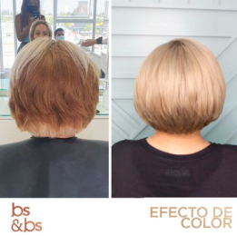 Efecto de color realizado por @alemoralesg_  y @oreylygordian - Bs & Bs Salón de belleza con spa y B...