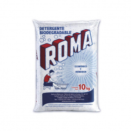 Roma detergente de 10 Kg. - Siltec® - Venta y distribución de equipo y artículos de limpieza para ho...