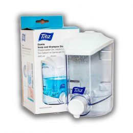 Dispensador Titiz 400 ml de jabón liquido en color blanco - Siltecsa - Venta y distribución de equip...