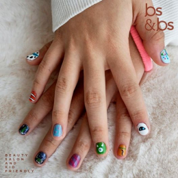 Diseño por @shayfernandezv - Bs & Bs Salón de belleza con spa y Barbería - Puebla