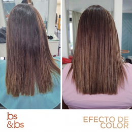 Efecto de color por @alemoralesg_ y @shayferandez - Bs & Bs Salón de belleza con spa y Barbería - Pu...