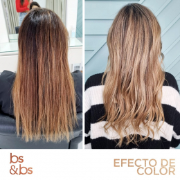 Efecto de color por @alemoralesg_ - Bs & Bs Salón de belleza con spa y Barbería - Puebla