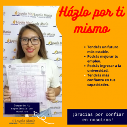 Bachillerato en 8 meses - Loyola Marín - Puebla