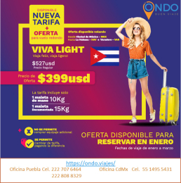 Ondo Ibili Tours - Agencia de viajes - Puebla