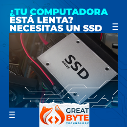Quizás sientas que tu computadoras está demasiado lenta. Un SSD hará la diferencia. -  - Puebla