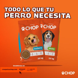 Nada mejor que un alimento que tenga beneficios para la salud de nuestros perros ¡Las CHOP son para ...