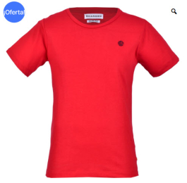 PLALLERA CUELLO REDONDO COLOR ROJA - Scandro - Tienda de ropa para hombres - Puebla
