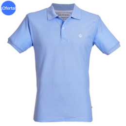 PLAYERA POLO COLOR CIELO - Scandro - Tienda de ropa para hombres - Puebla